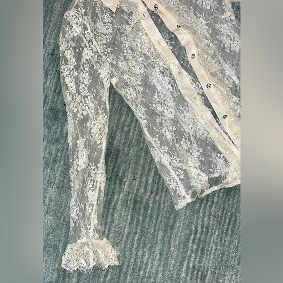 Boston Proper Lace top - Picture 3 of 3